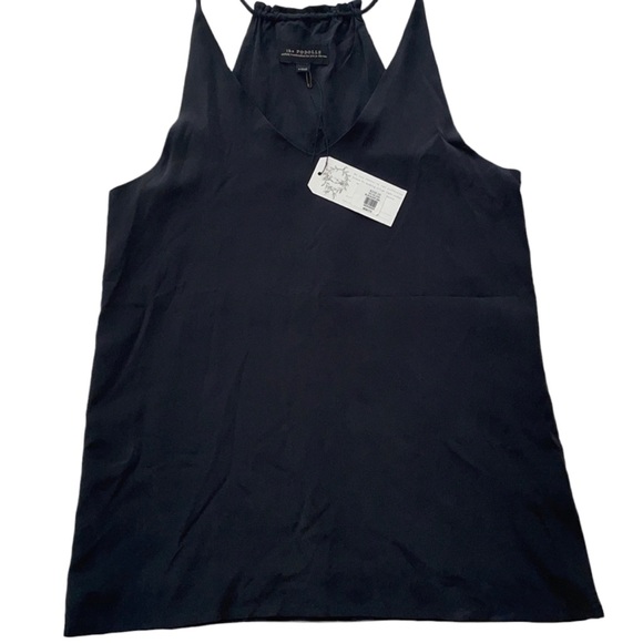 THE PODOLLS black silk cami top in XS, NWT - Picture 9 of 14
